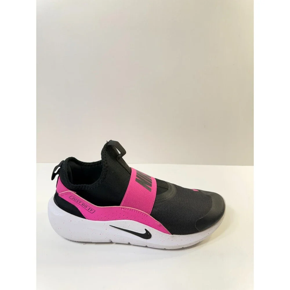 Nike Youths Sneakers Nike Flex Running 4 Black Pink US 7 Youths